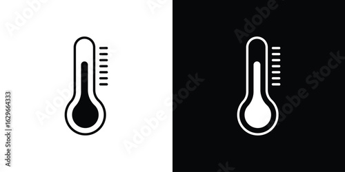 Thermometer icon symbol template for graphic and web design collection logo vector illustration