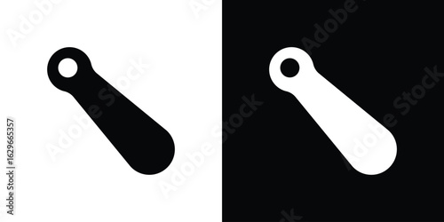 Shoehorn icon symbol template for graphic and web design collection logo vector illustration