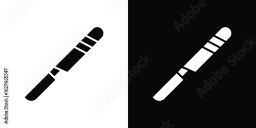 Scalpel icon symbol template for graphic and web design collection logo vector illustration