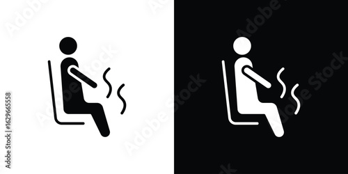 Sauna icon symbol template for graphic and web design collection logo vector illustration