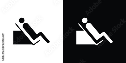 Resting icon symbol template for graphic and web design collection logo vector illustration