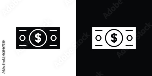 Money icon symbol template for graphic and web design collection logo vector illustration