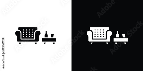 Lounge icon symbol template for graphic and web design collection logo vector illustration