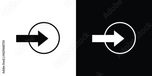 Inside icon symbol template for graphic and web design collection logo vector illustration