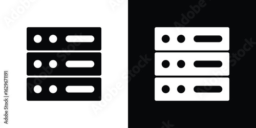 Cylinder database icon symbol template for graphic and web design collection logo vector illustration