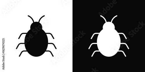 Bedbug icon symbol template for graphic and web design collection logo vector illustration