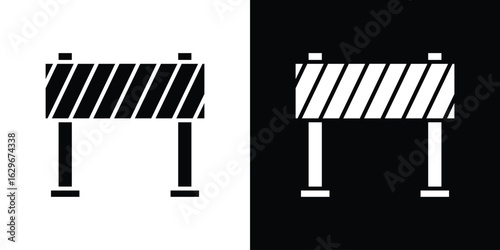 Barrier icon symbol template for graphic and web design collection logo vector illustration