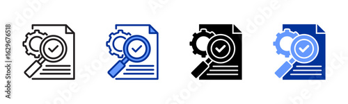 Refinement icon sheet multiple style collection