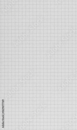 Wallpaper Mural Checkered Paper Sheet Close-Up Grid on White Background for Study and Math Torontodigital.ca