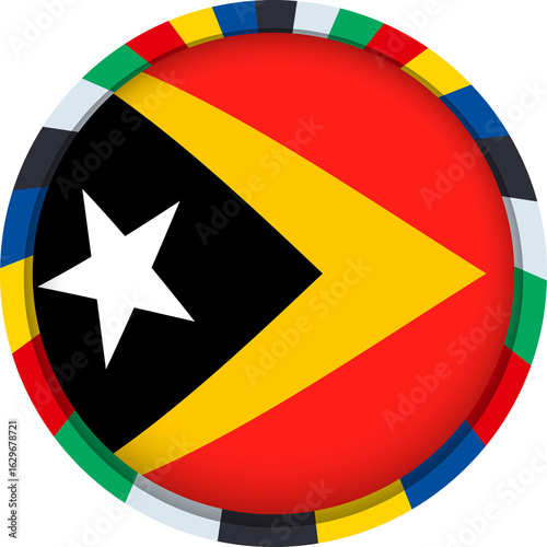 Free Download East Timor Flag - GFXLoad
