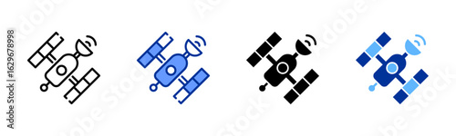 Satelit icon sheet multiple style collection