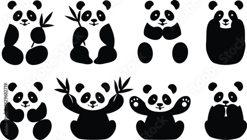 Spooky eyes and animal paws create Halloween vibes for graphic designers with transparent background