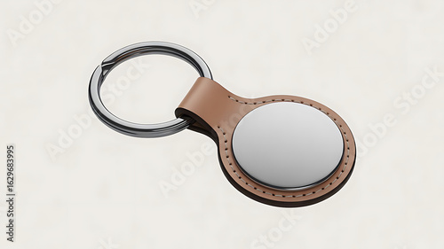 Elegant Keychain with Leather Holder A Stylish Accessory for Organization and Personalization Makes a Thoughtful Gift