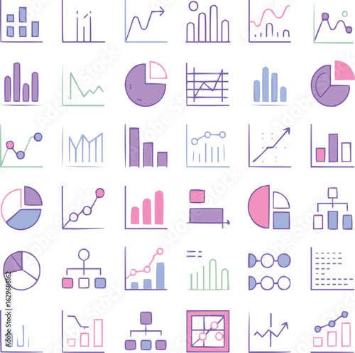 set of icons for business