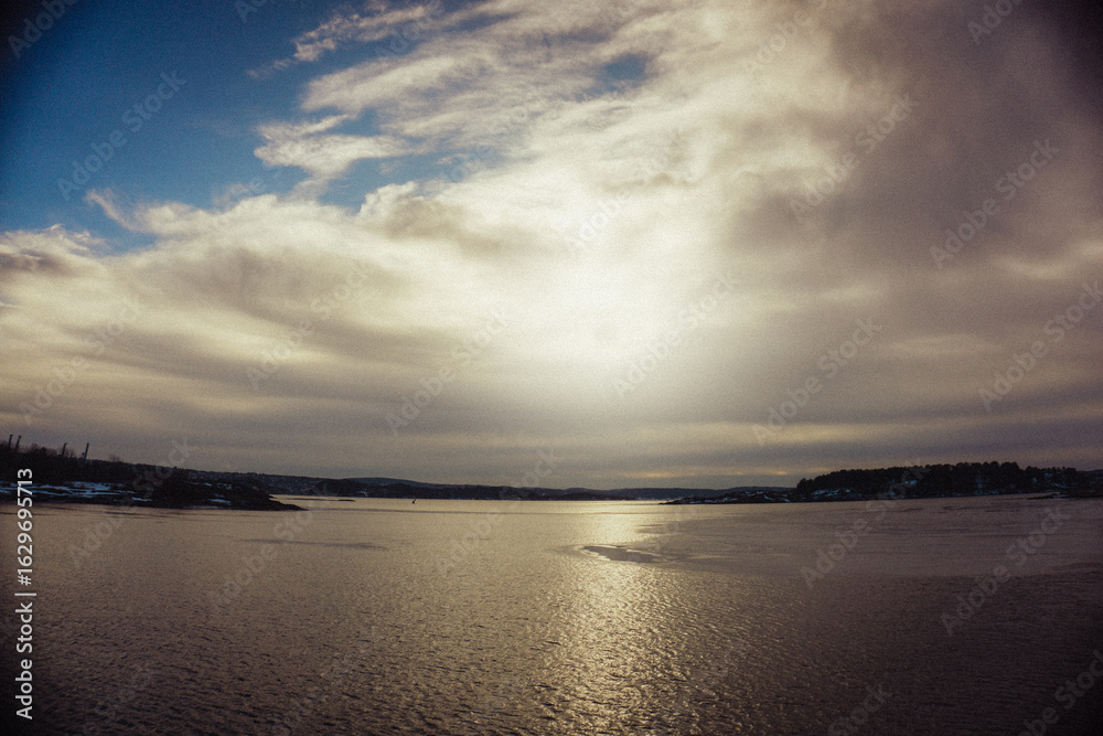 Obraz premium View by the sea in Oslo