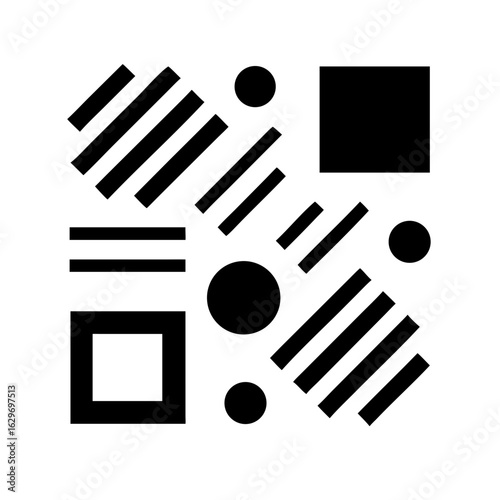 black and white barcode