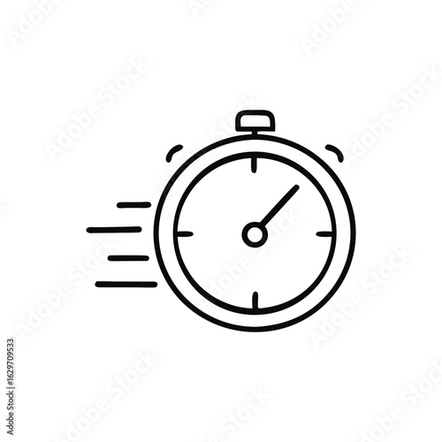 Swift Action A Timeless Race Against the Clock Embodying Speed Efficiency and Precise Timekeeping with a Sense of Urgency
