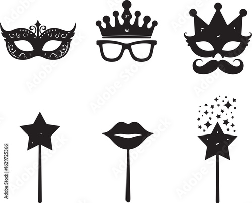 Fun party props for celebrations and events