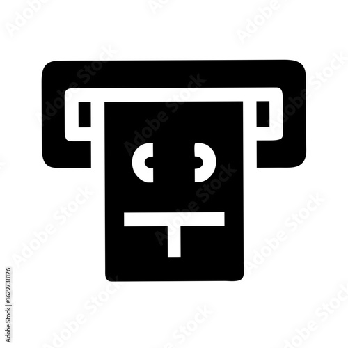 Cash Machine Line Icons Set – ATM, Banking, Finance, Withdrawal, Money Symbols 2