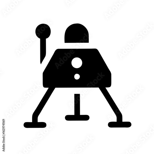Lander Icon – Space Exploration Symbol, Lunar Module and Spacecraft Design