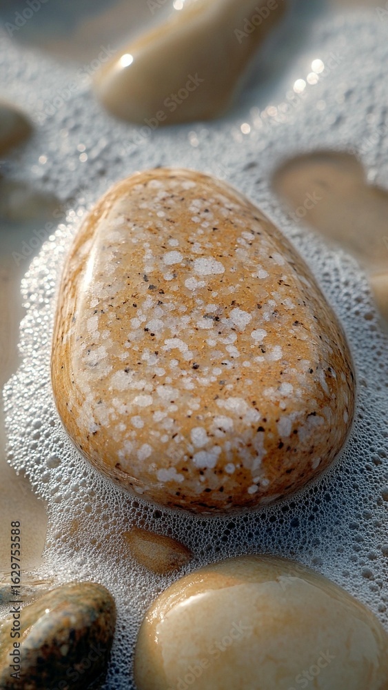 Spotted Stone in Seafoam Spotted Stone in Seafoam