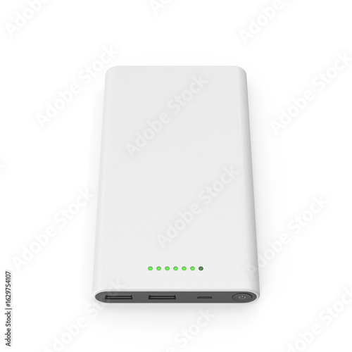 Powerbank isolated on transparent background