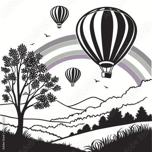 Illustration of saint basils cathedral in moscow isolated on white background