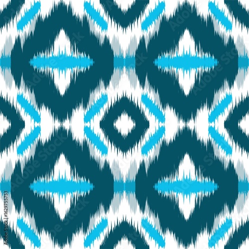 seamless pattern with blue and white stripes