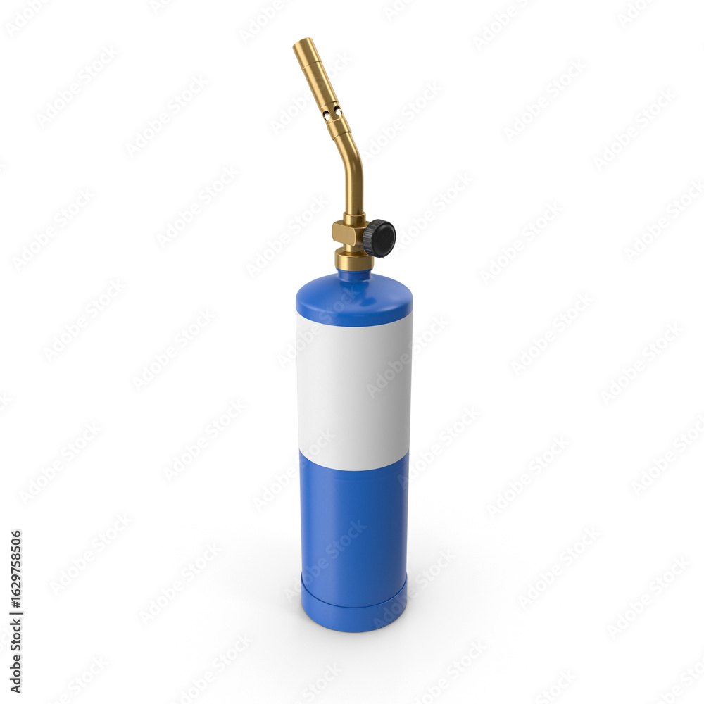 Fototapeta premium Propane Torch isolated on transparent background