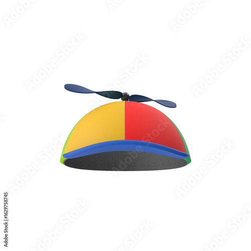Propeller Hat isolated on transparent background