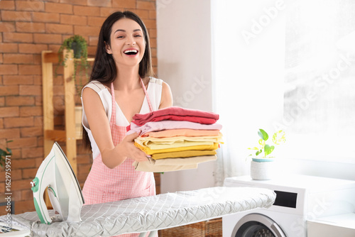 Beautiful young happy woman...