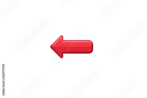 Red left-pointing arrow on black background (2) Free Download Red left-pointing arrow on black background (2) - GFXLoad