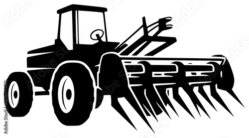 Cultivator tool for farming and soil preparation equipment machinery