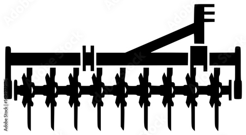 Cultivator tool for farming and soil preparation equipment machinery