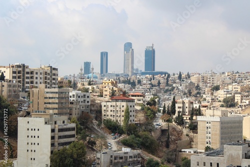 Amman Cityscape with Modern Skyscrapers