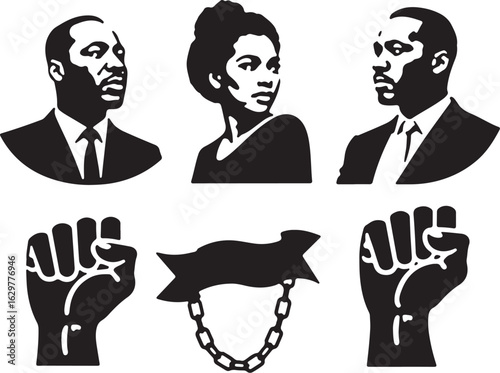 Powerful symbols of progress and freedom for your design needs
