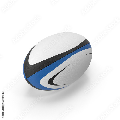 Rugby Ball isolated on transparent background

