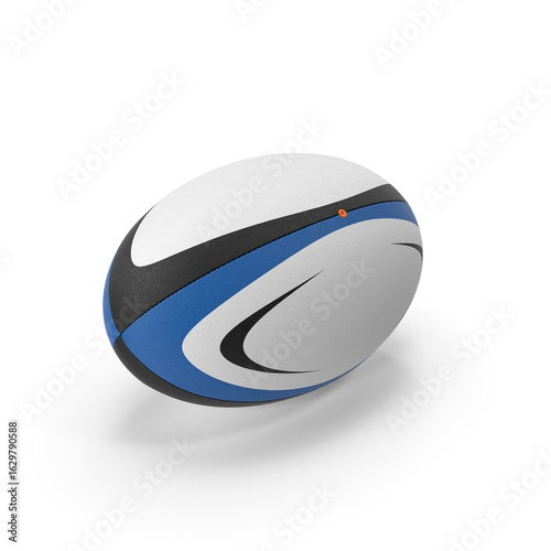 Rugby Ball isolated on transparent background

