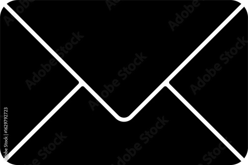 inbox email letter icon background removed