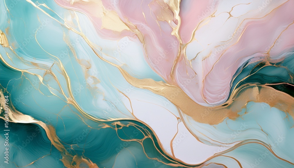 custom made wallpaper toronto digitalelegant abstract art with pastel colors and gold veins for creative backgrounds and designs