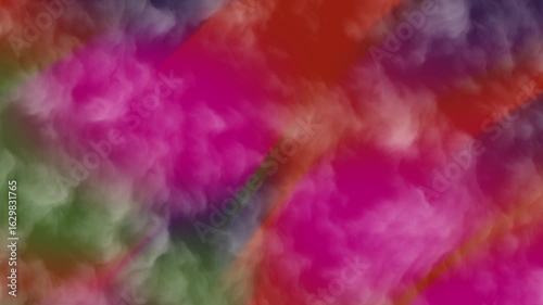 Vibrant Abstract Swirling Smoke Colors Dynamic Motion Background Loop