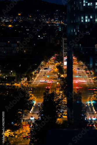 night city traffic
