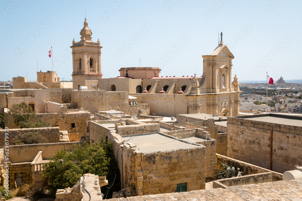Fototapeta premium Views from the island of Gozo, Malta