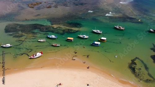 Photos Boats Harbor In Salvador Bahia Brazil