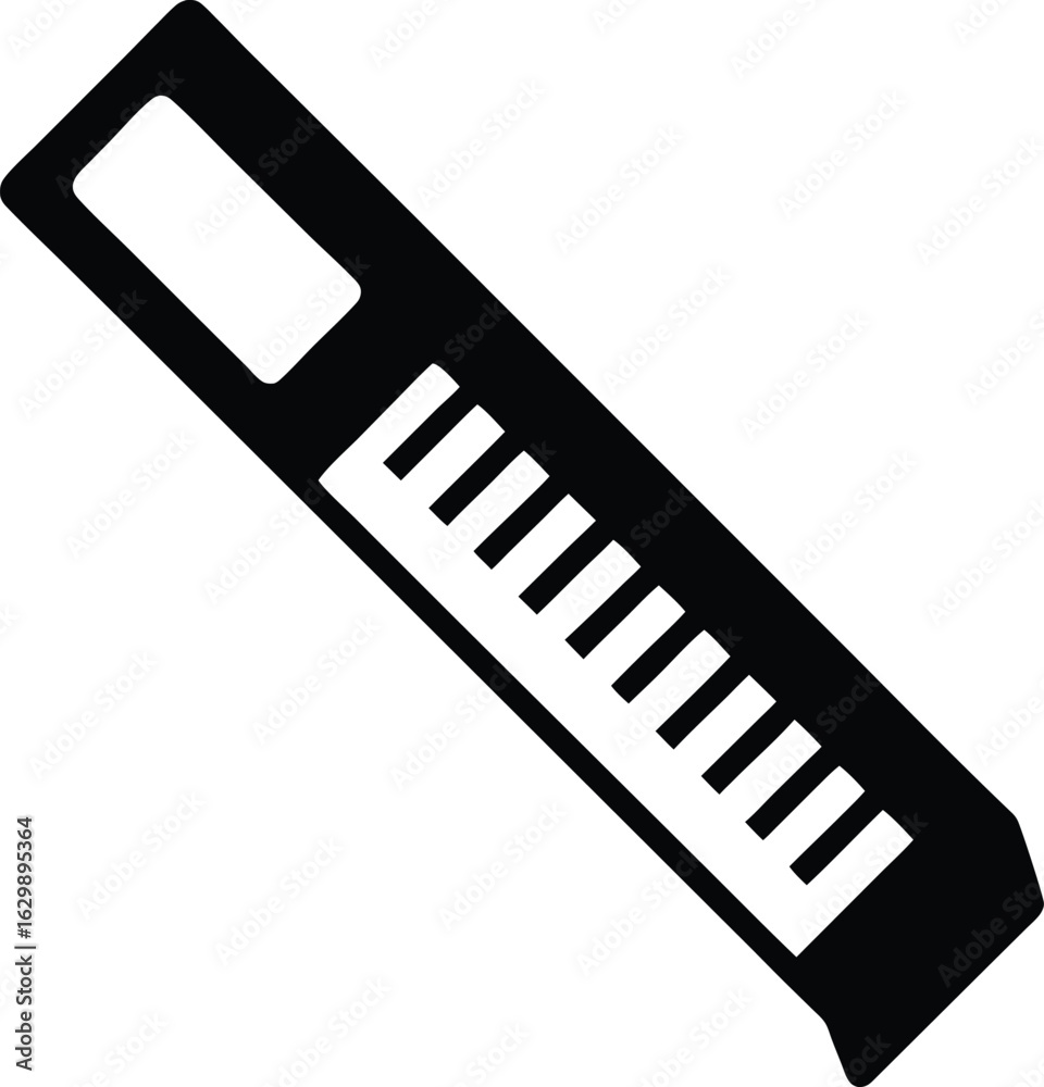 Keytar silhouette vector art illustration Keytar silhouette vector art illustration