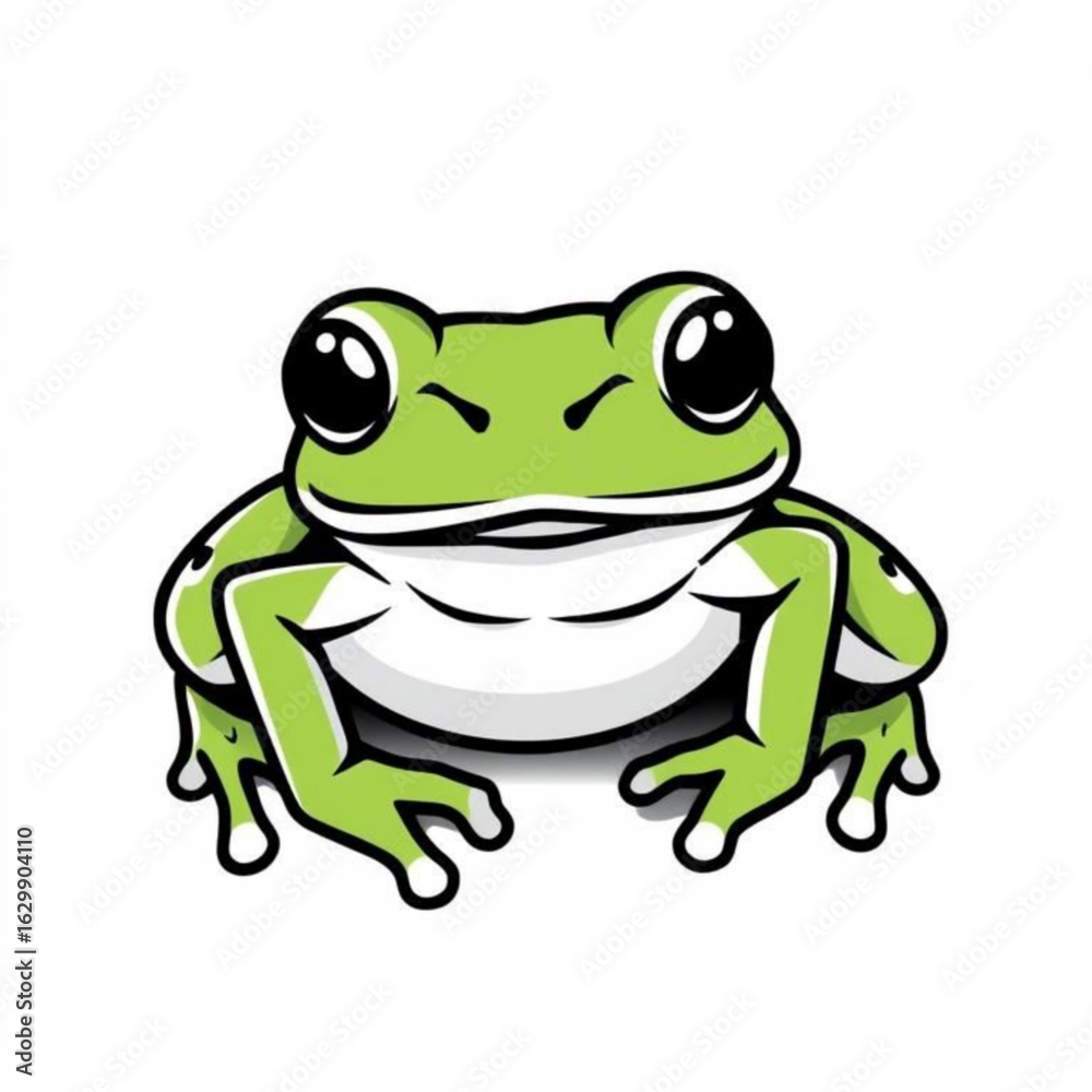 Obraz premium Common Frog Icon