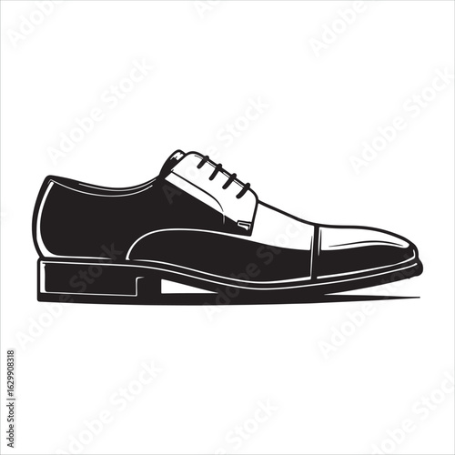 Classic Men's Dress Shoe Side Profile