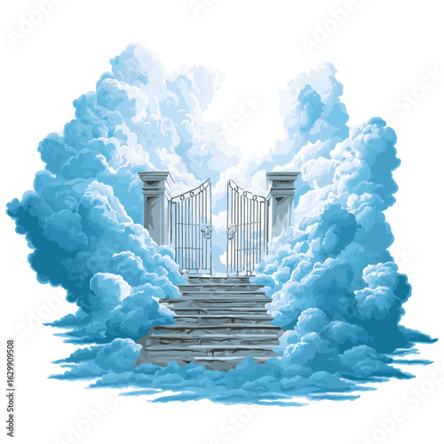 gate to heaven clipart
