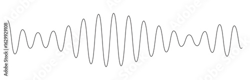 sound wave audio waveform sketch vector. Voice assistant icon set. Voice recognition symbol. Audio wave vector illustration. Sound frequency sign.