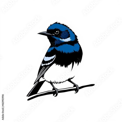 Blue Grosbeak Animal Icon